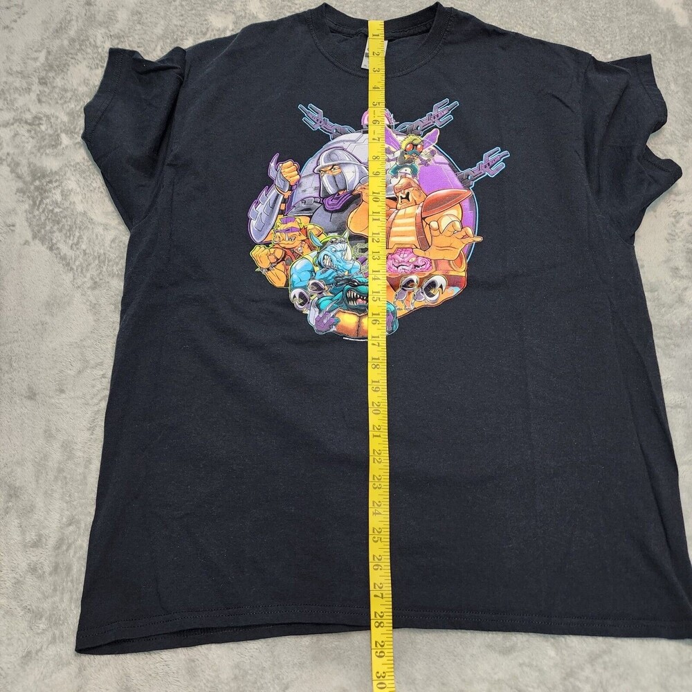 TMNT Teenage Mutant Ninja Turtles Shredder Black T-shirts Size XL - Picture 5 of 9